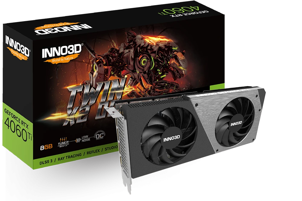 INNO3D GeForce RTX 4060 Ti 8GB TWIN X2 OC